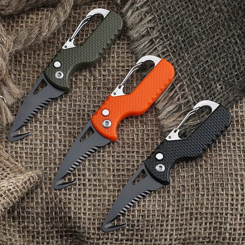 Edc Carry Box - Cuchillo Multifuncional Portátil para Paquetes, Llavero