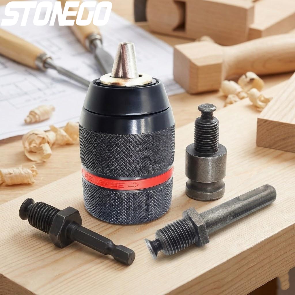 Micro Screwdriver Kit - Juego de 4 piezas de mandril