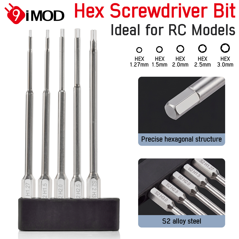 Micro Screwdriver Kit - Juego de destornilladores hexagonales 9IMOD, kit