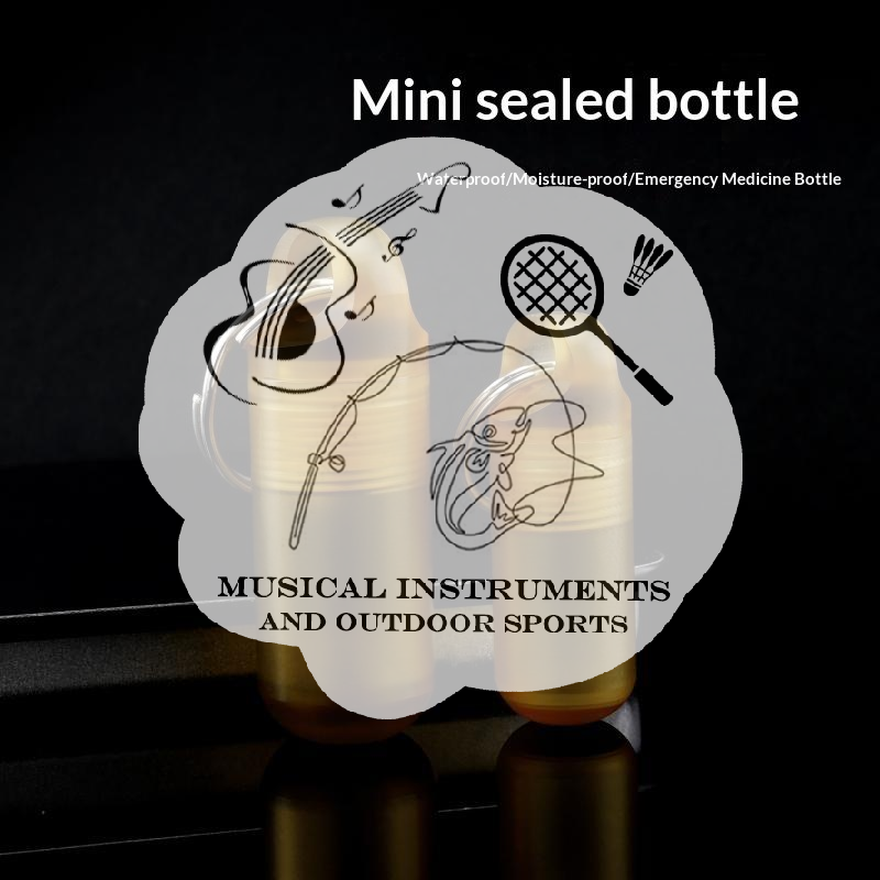 Edc Pill Carry - Pequeña caja de almacenamiento multifuncional para