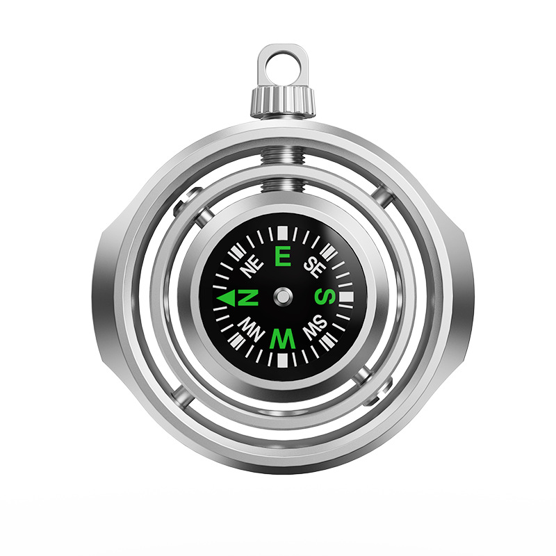 Compass Keychain Mini - MINI brújula para la yema del