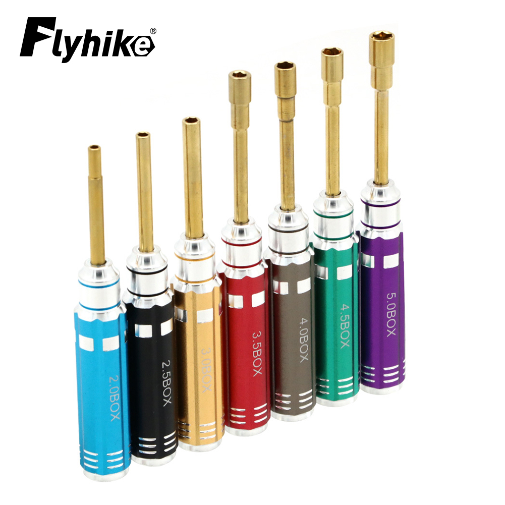 Micro Screwdriver Kit - Destornillador hexagonal RC de mango corto,