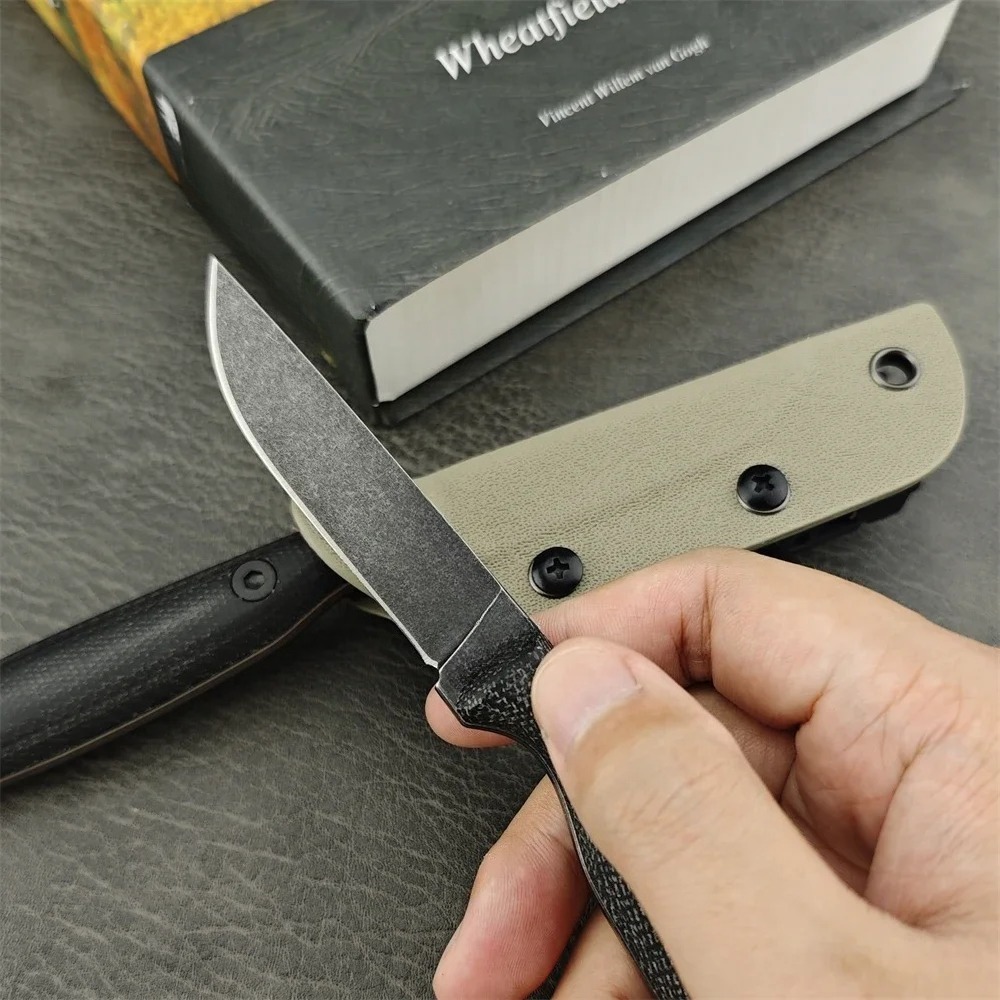 Navaja de bolsillo con hoja fi - Edc Carry Fixed Blade Knife reseña y precio