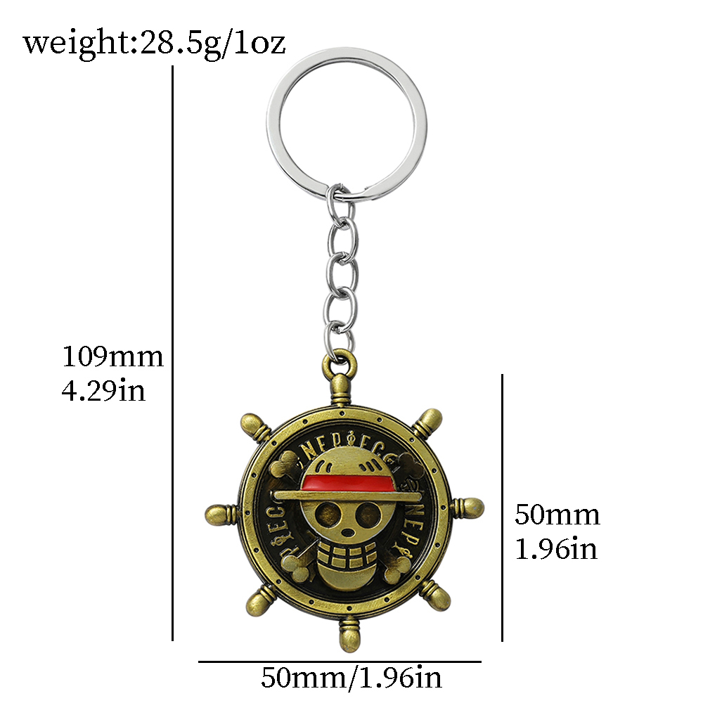 Llavero de Anime One Piece, Co - Compass Keychain Mini reseña y precio