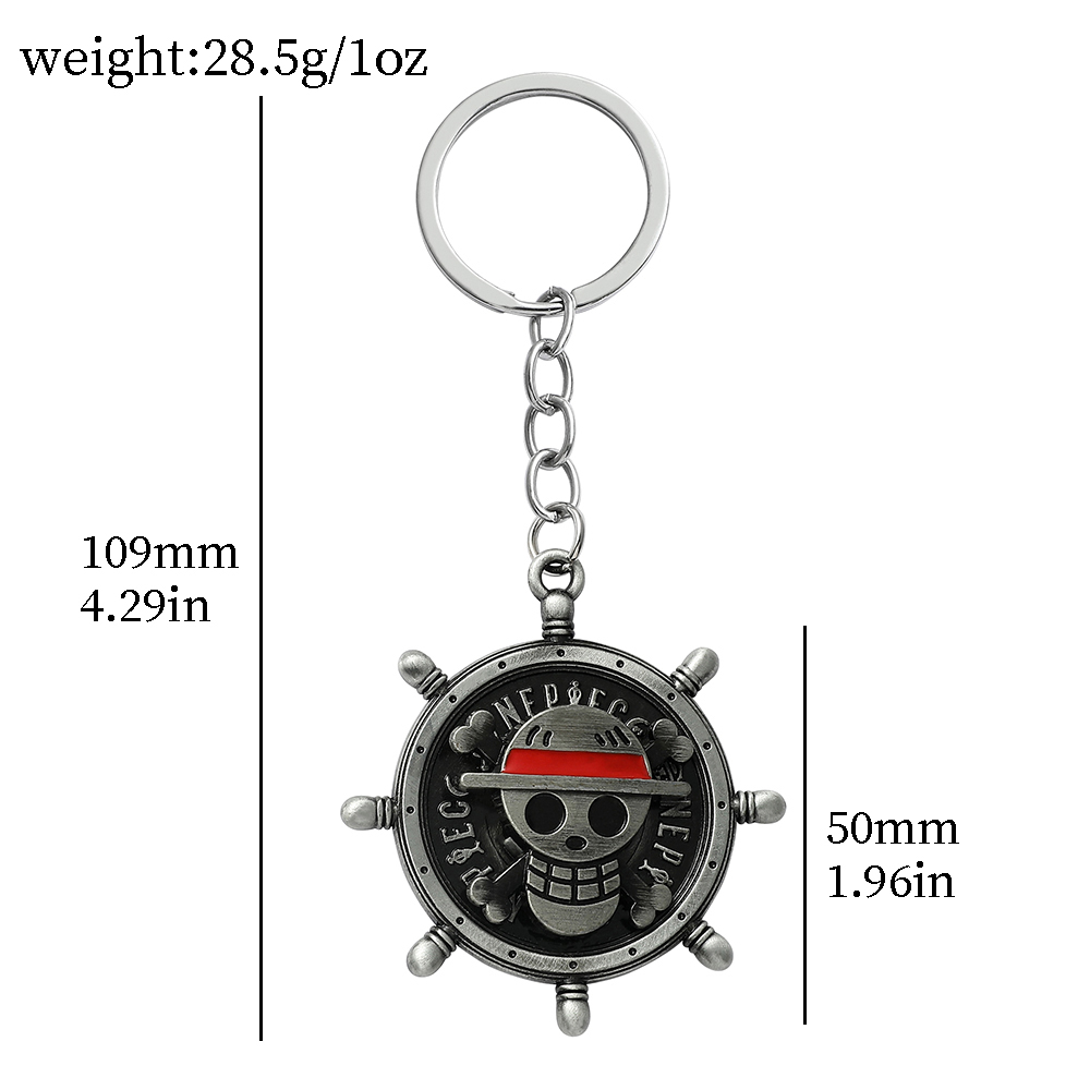 Llavero de Anime One Piece, Co - Compass Keychain Mini reseña y precio