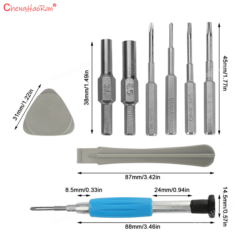 1 Juego de destornilladores 9  - Micro Screwdriver Kit reseña y precio