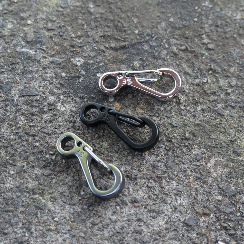 10 unidades de mini mosquetone - Compass Keychain Mini reseña y precio