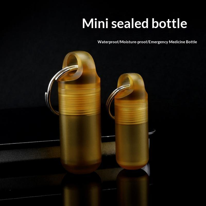 Pequeña botella para pastillas - Edc Carry Box reseña y precio