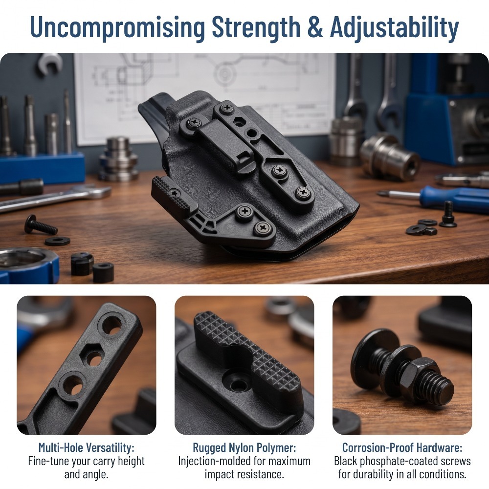 Kit DIY de funda de nailon iny - Edc Carry Fixed Blade Knife reseña y precio