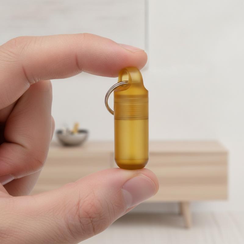 Pequeña botella para pastillas - Edc Pill Carry reseña y precio